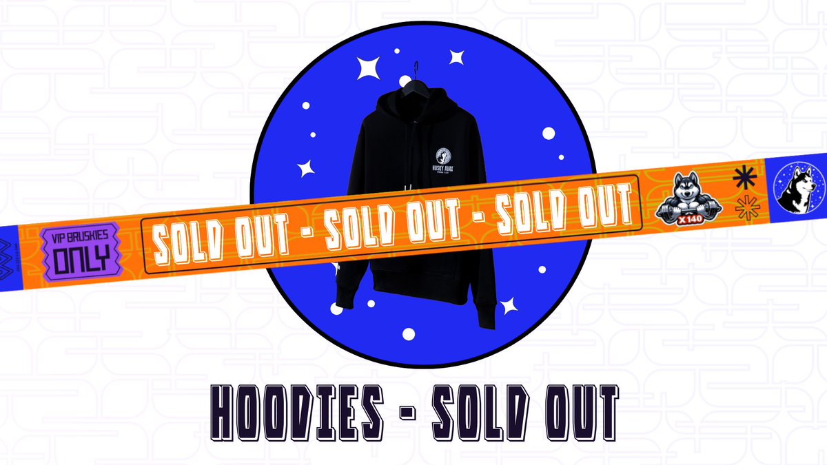 Drop #2, featuring Hoodies, Joggers, and Caps is still live, but... HOODIES ARE SOLD OUT! eshop.husky.space You can still gets Joggers and Caps - As always, only 25 of each item! And in a week or two, drop #3 🐶🐶