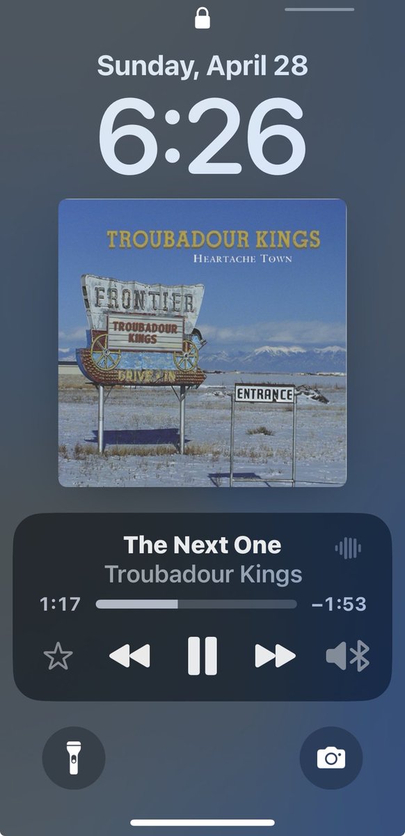 Next time you’re on your music streamer give this a listen. It’s good. #NowPlaying #TroubadourKings
