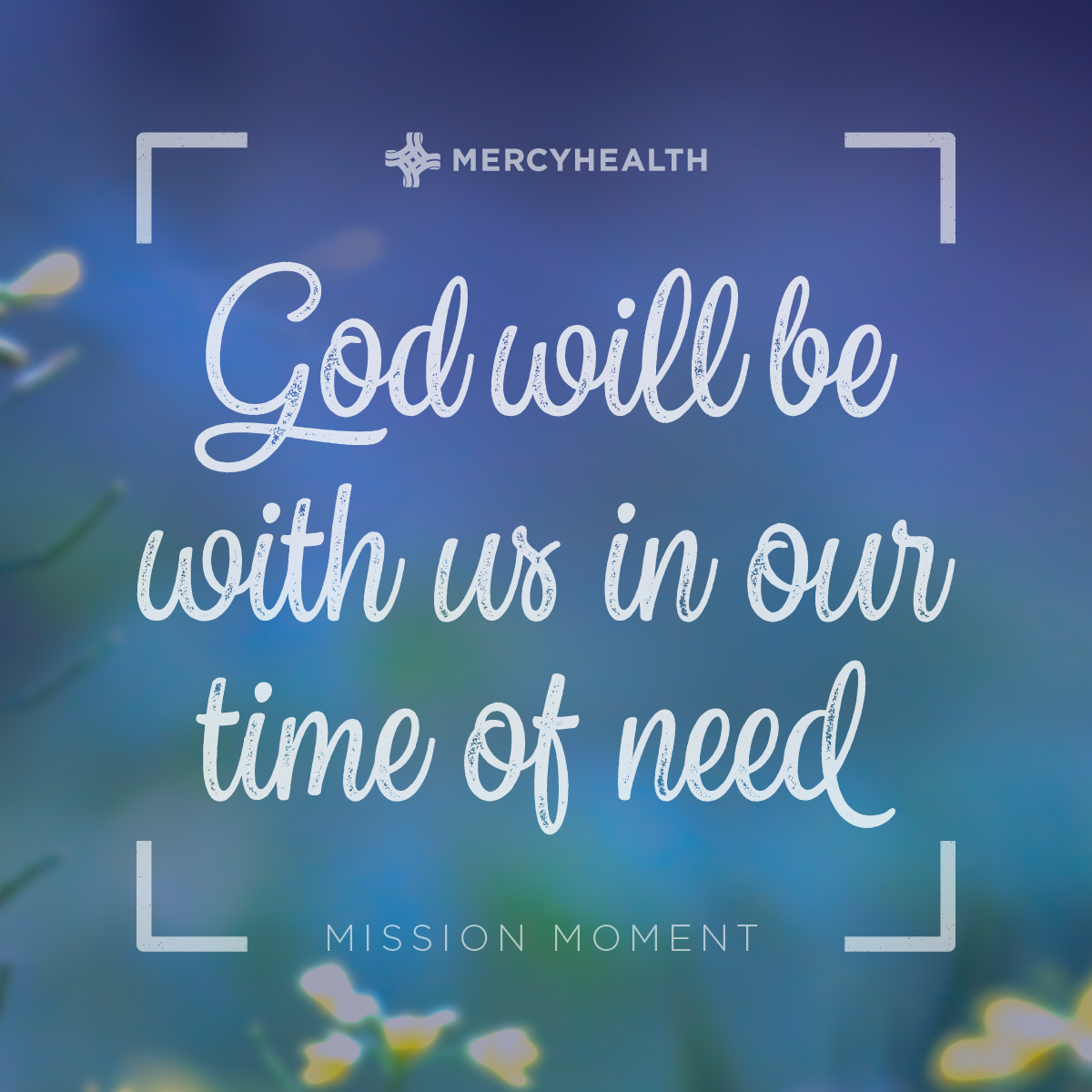In this “Mission Moment,” we’re reminded that in times of need and in times of distress, God has given us this promise that He will be with us, and He is faithful to keep His promises. #MissionMoments #Observances