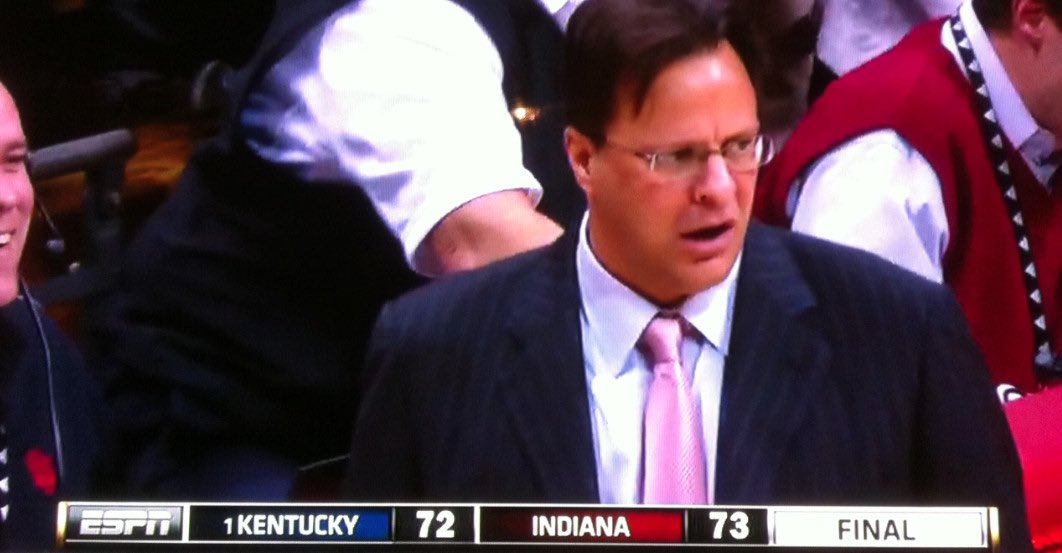 @TomCrean @Cwat205 @KentuckyMBB @IndianaMBB Classic! A great night made even more special because I was watching it with two Kentucky fans😂