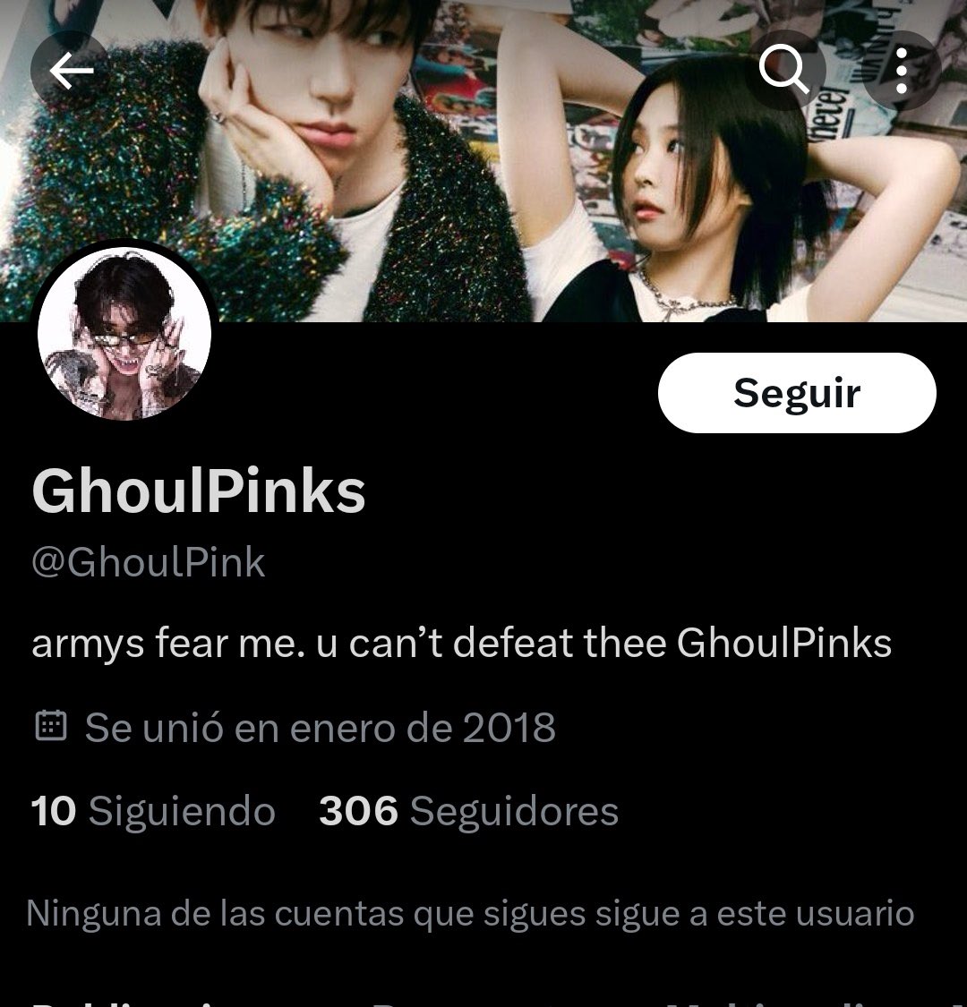 Hi @Support @X @elonmuskbuser user account @GhoulPinks has Been Suspended, now with new account @GhoulPink is trying to evade suspension. Take necessary action asap ‼️
