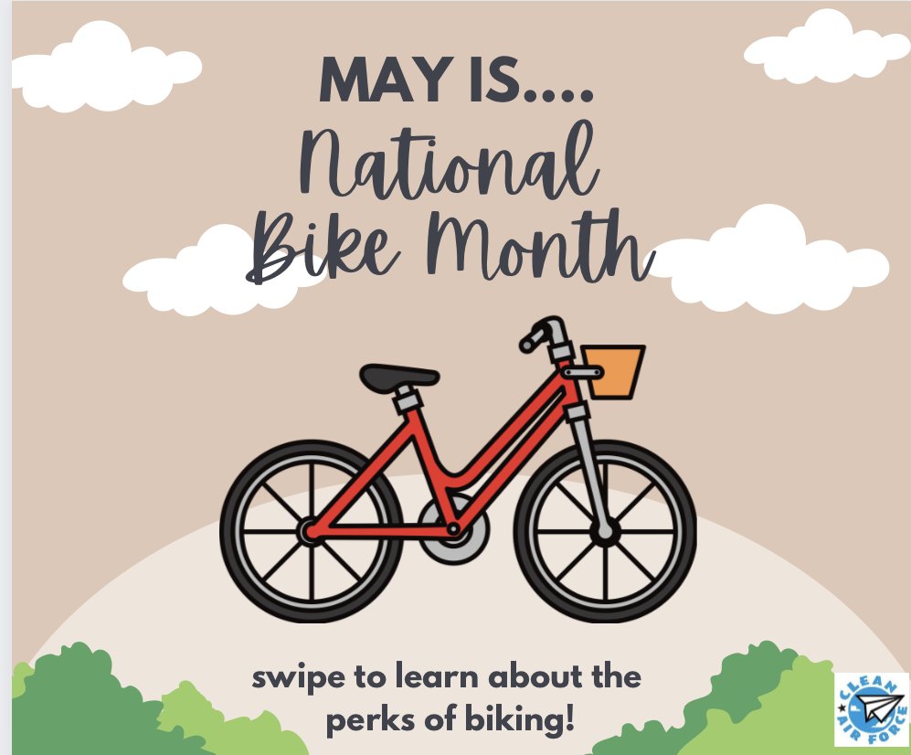 Gear up and go green! 📷📷 May marks the beginning of #NationalBikeMonth. Let's celebrate by embracing the ultimate ride for both humans and nature. Let's roll towards a sustainable future! 📷📷 #RideGreen #PedalTowardsChange