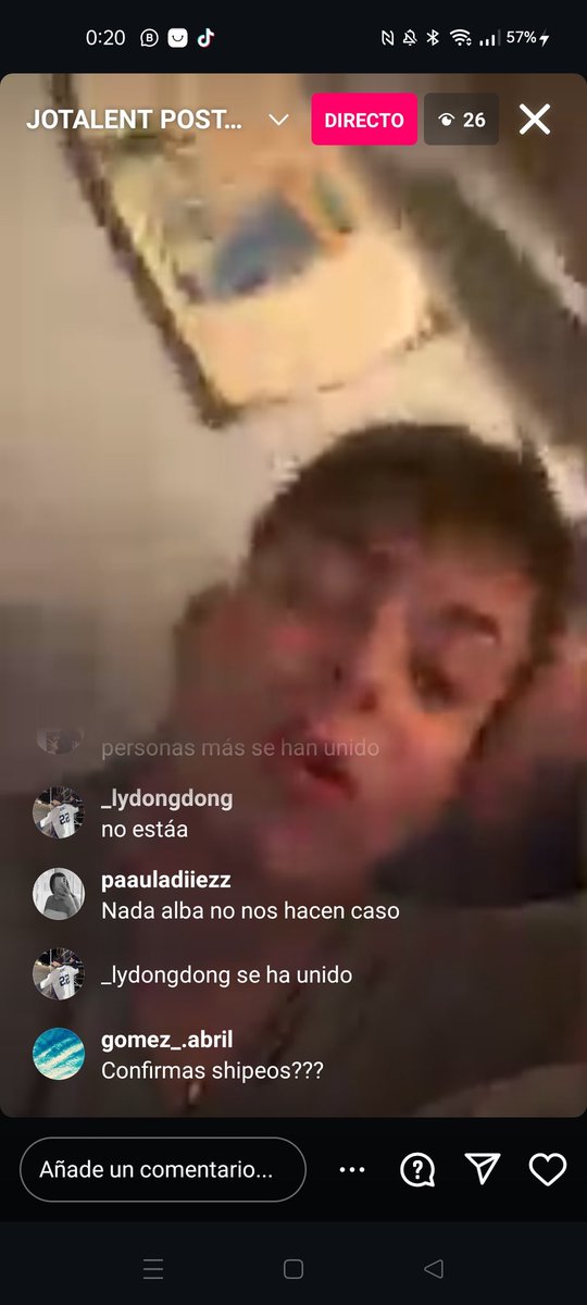 jbonarompeolis's tweet photo. aquí os dejo unas capturas del directo de hoy 💗💗 #borgio #repescasergio #JotalentGala4 https://t.co/BLlHlsnFaz