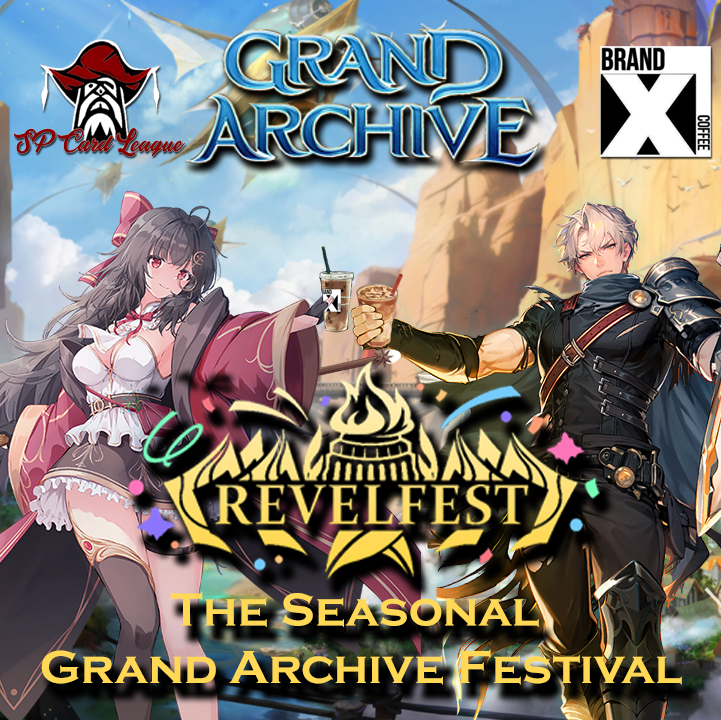 kslayerj's tweet photo. Celebrating Revelfest at our little shop.
@grandarchivetcg 
#revelfest
#revelgrind https://t.co/HCZmWFbHaD