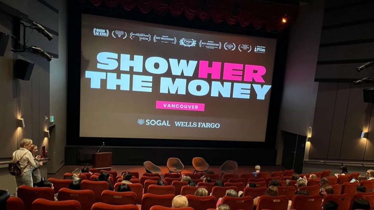Congrats to our own @pocketysun on her Vancouver screening of her documentary @ShowHerTheMony The film addresses how women are getting less than 2% of venture capital funding and demystifies what venture capital is. More info: lnkd.in/gRr55ntm