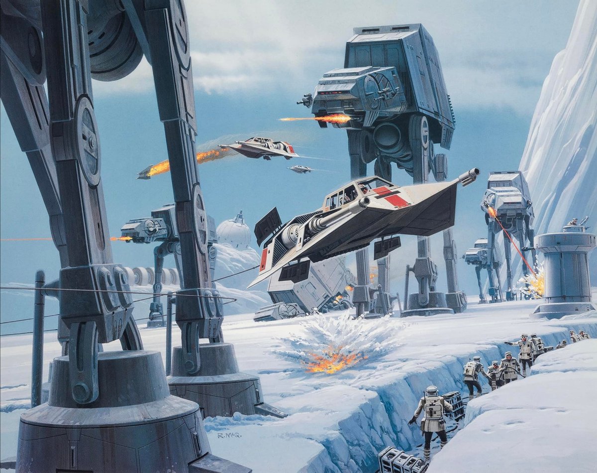 art by Ralph Angus McQuarrie #starwars