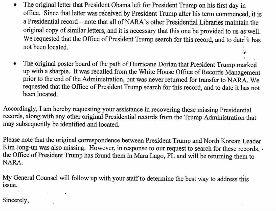 Ferriero, an Obama appointee who called Jan 6 the worst day of his life, also sent an email in June 2021 that he was running out of patience in getting crucial presidential records. Like what, you ask? Here ya go: