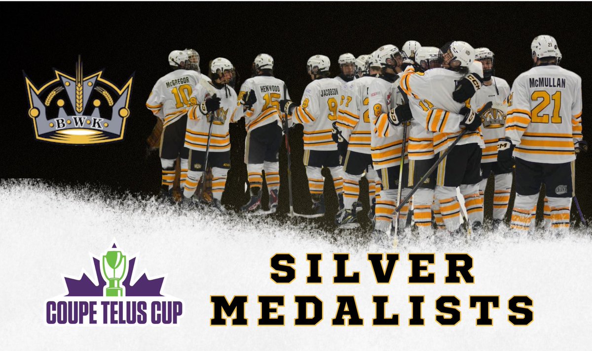Congratulations to the Brandon Wheat Kings - #TELUSCup National Championship Silver Medalists