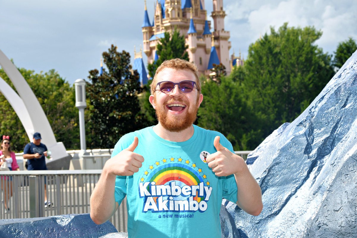 Repping @AkimboMusical at Disney World! It really was a great adventure!