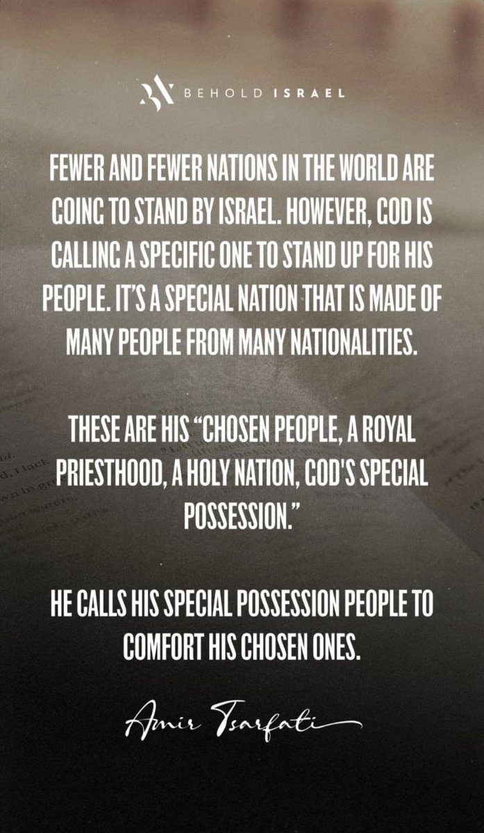 A message from @beholdisrael  
Amir Tsarfati..🇮🇱🇮🇱🕊️