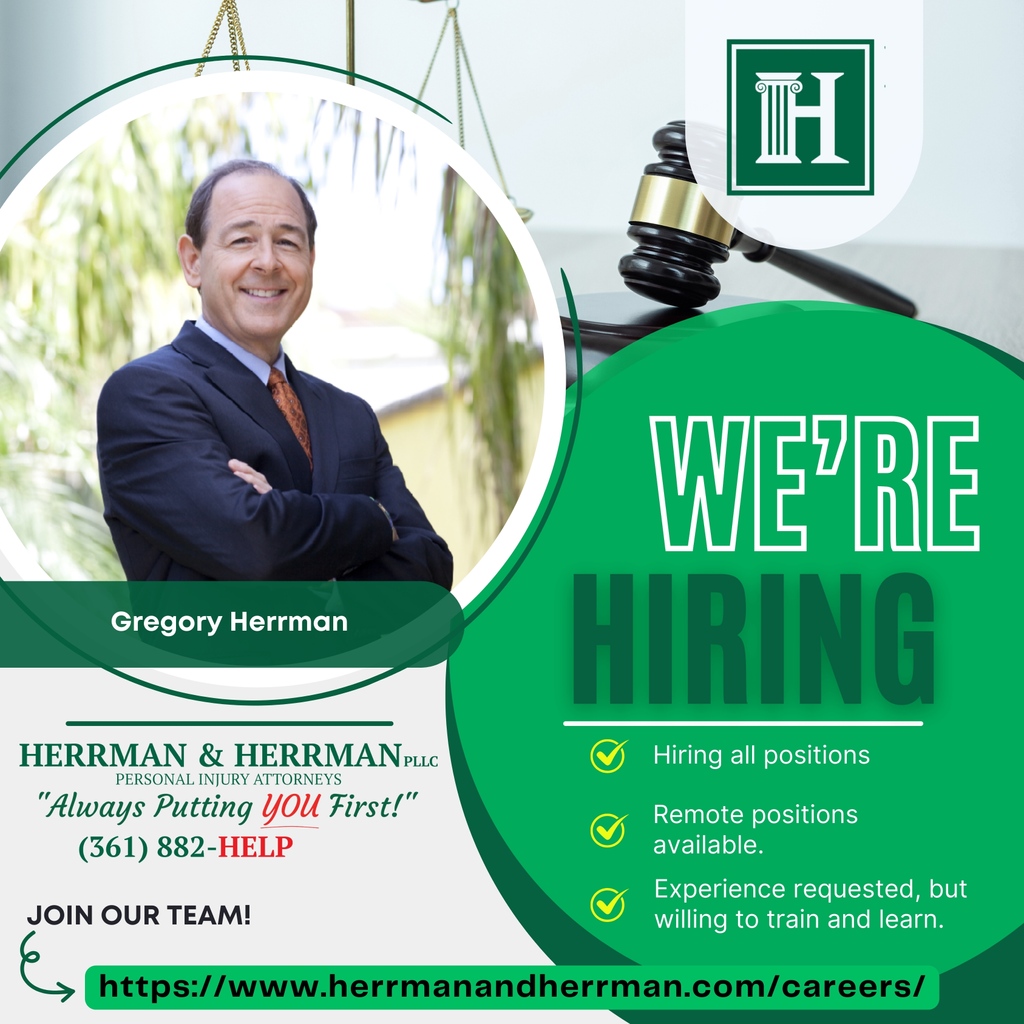 🌟 Begin a rewarding career journey with Herrman and Herrman! 🌟
How to apply: 🖱️ Explore exciting opportunities on our Careers Page: herrmanandherrman.com/careers/
Join us in getting accident victims justice! 🌈 #HerrmanAndHerrman #LegalCareers #JoinOurTeam #CareerOpportunities