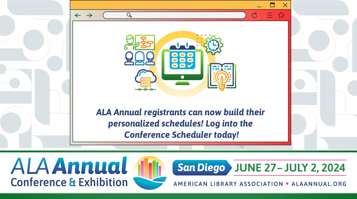 🌟 Build your perfect #ALAAC24 conference calendar! 📅 🎥 From the enlightening education programs and exclusive film screenings to the authors on the live stages, and more, design an experience that inspires you! Look for more sessions to be added soon. annual2024.eventscribe.net