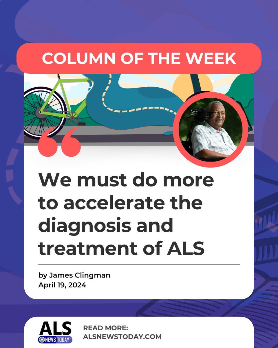 Catch up on the #ALSNewsToday Column of the Week here: bit.ly/3W6Cntn 

#ALS #AmyotrophicLateralSclerosis #ALSCommunity #LivingWithALS #ALSAwareness