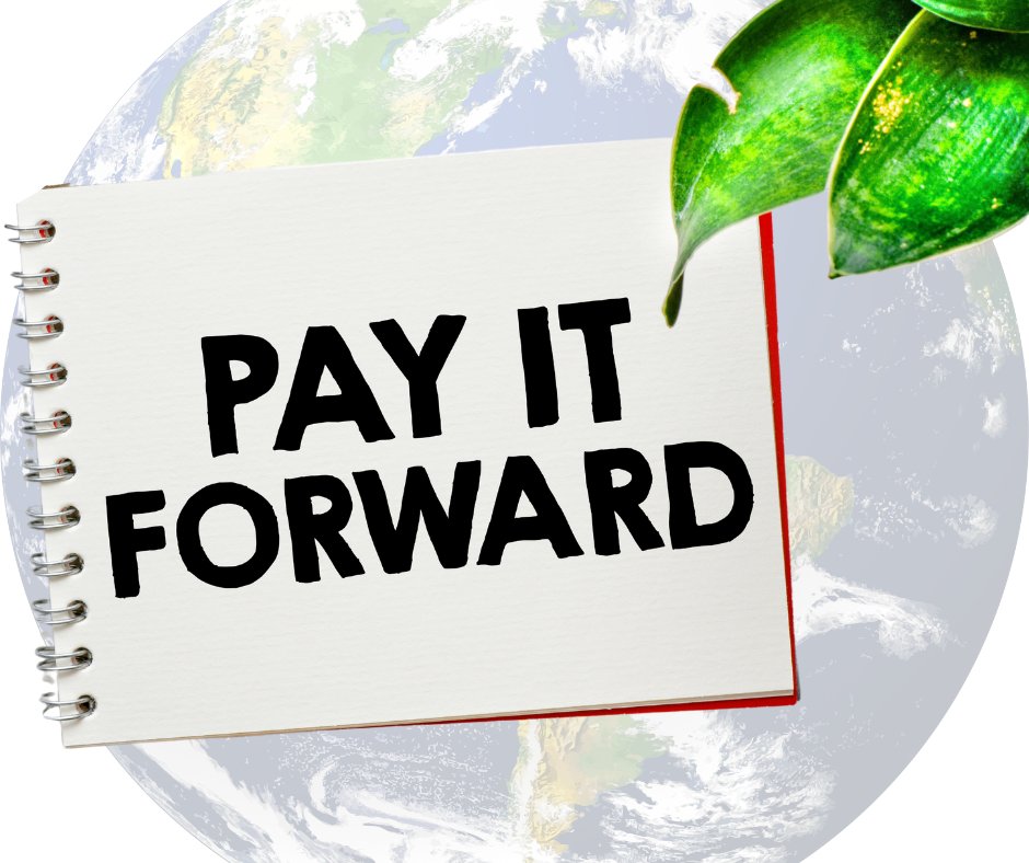 #PayItForwardDay ... Pay it forward! Kindness is contagious! 

#PayItForward #KindnessMatters