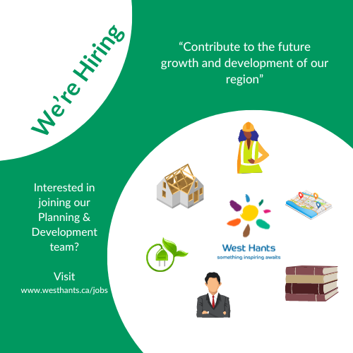 We're Hiring a Senior Planner! As a region, we are growing with development!  If you are a Senior Planner, apply to join our Planning & Development Dept! Details at westhants.ca/news/employmen… .  Deadline is 4:30 p.m. May 14, 2024.