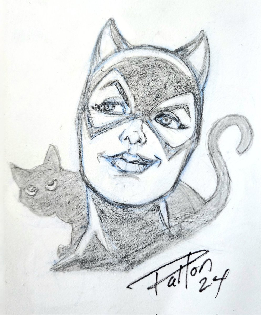 The shadow of her Cat. Selina Kyle aka CATWOMAN!