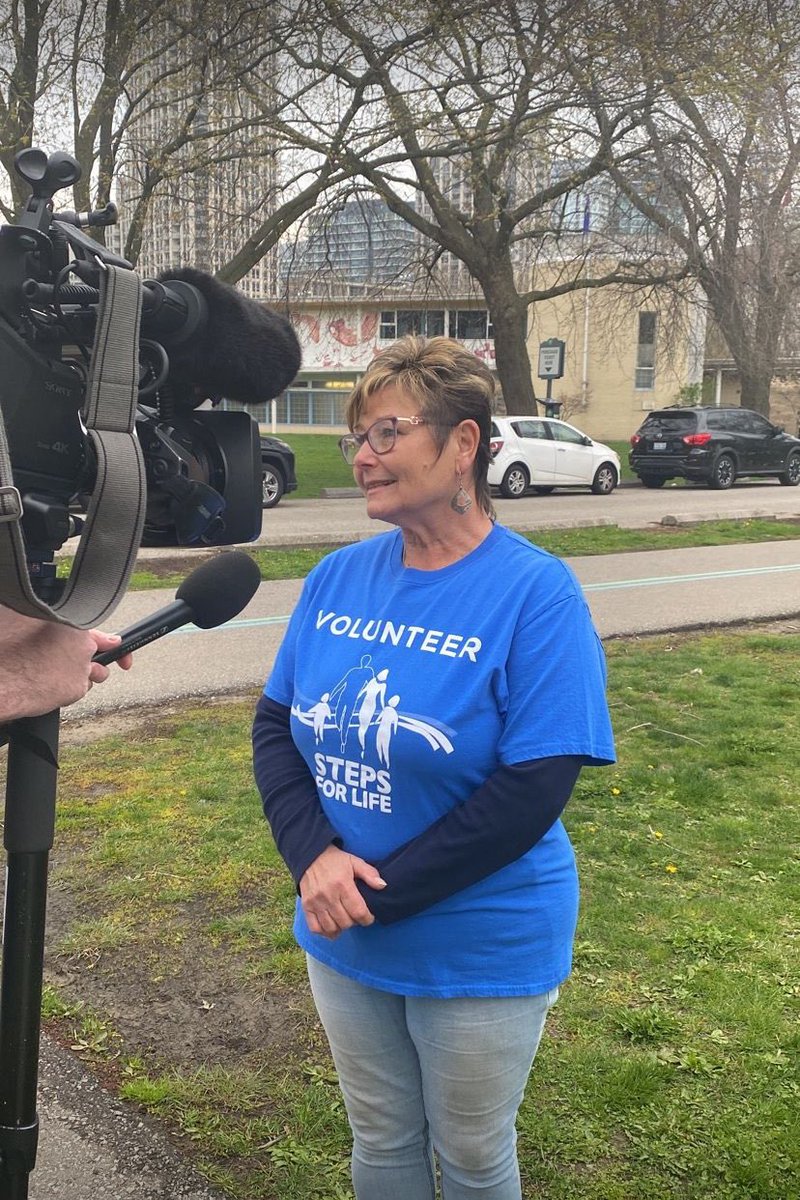 Today was a record day with amazing people.  The Toronto walk surpassed its fundraising goal and it couldn’t have been done without support from the walkers, donations, sponsors, volunteers, speakers and more.  #wewalktogether