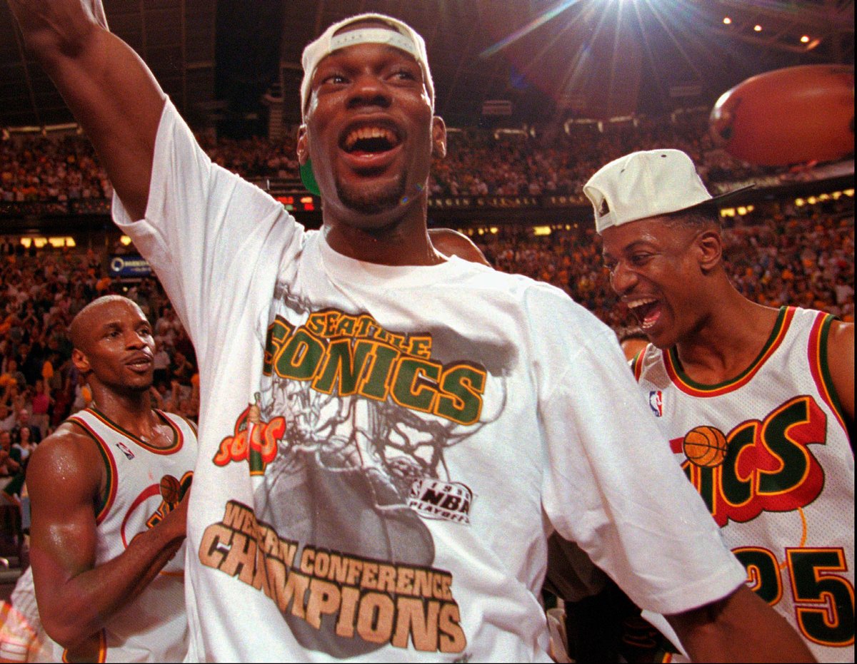 What is your favorite Seattle Sonics moment? I want to see them in the #NBAPlayoffs again soon 😭