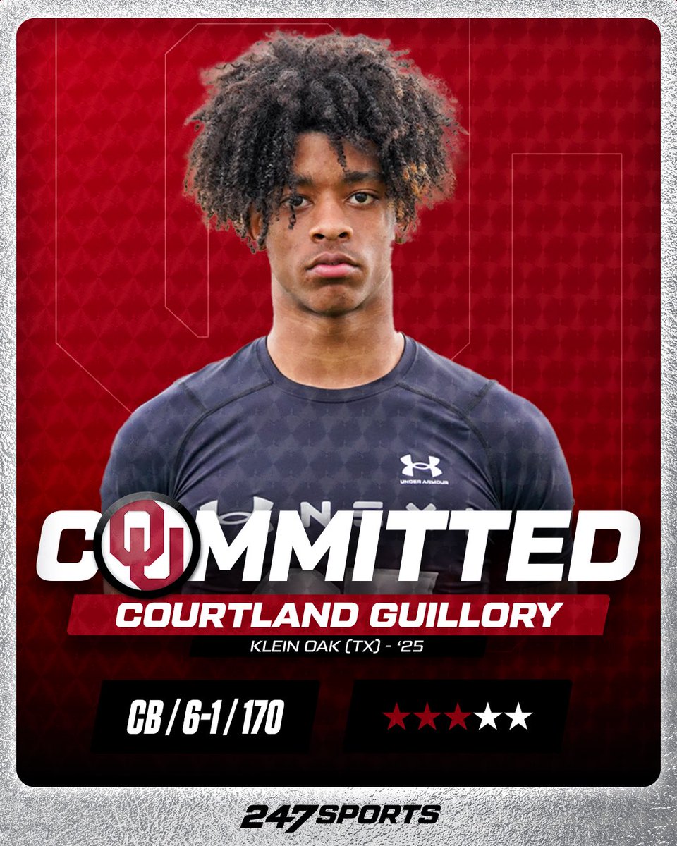 Analysis: Breaking down Courtland Guillory, from the prospect himself to the program fit with the #Sooners A full scouting report from @gabrieldbrooks included👀 “If I could describe my game, I would describe it as physical…” 📝: 247sports.com/college/oklaho…