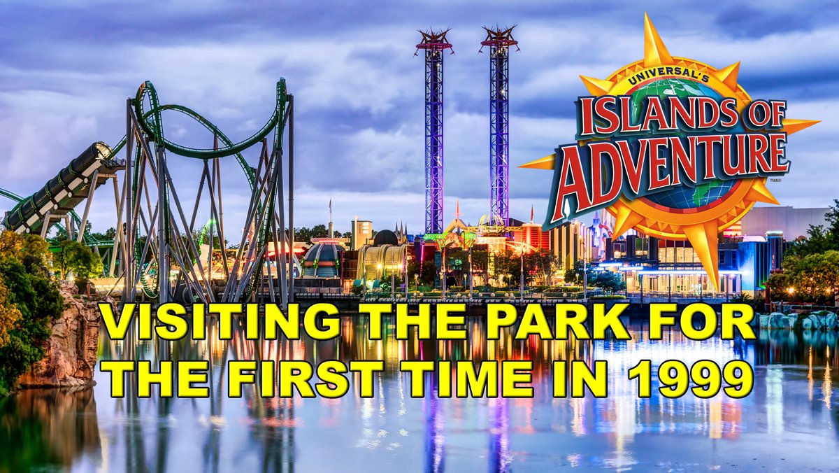 More Restored VHS home video uploaded to my channel, This week's video is nearly 60 minutes long and we're visiting Islands of Adventure for the first time in 1999 #islandsofadventure #universalstudiosflorida #restoredvhshomevideo

youtube.com/watch?v=8Tt0Sy…