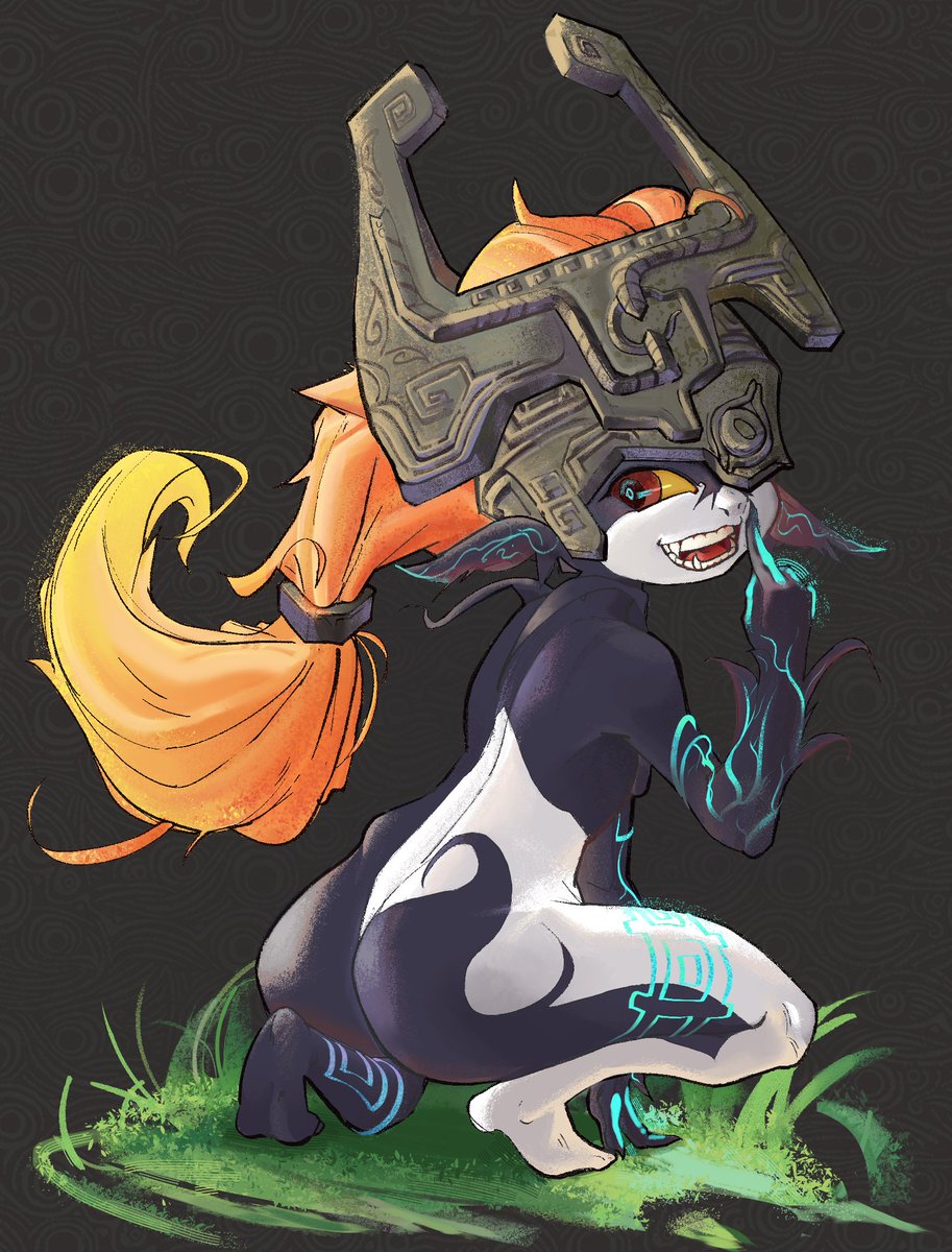 The floating light bulb shaped imp, Midna !
#Midna #Zelda #twilightprincess