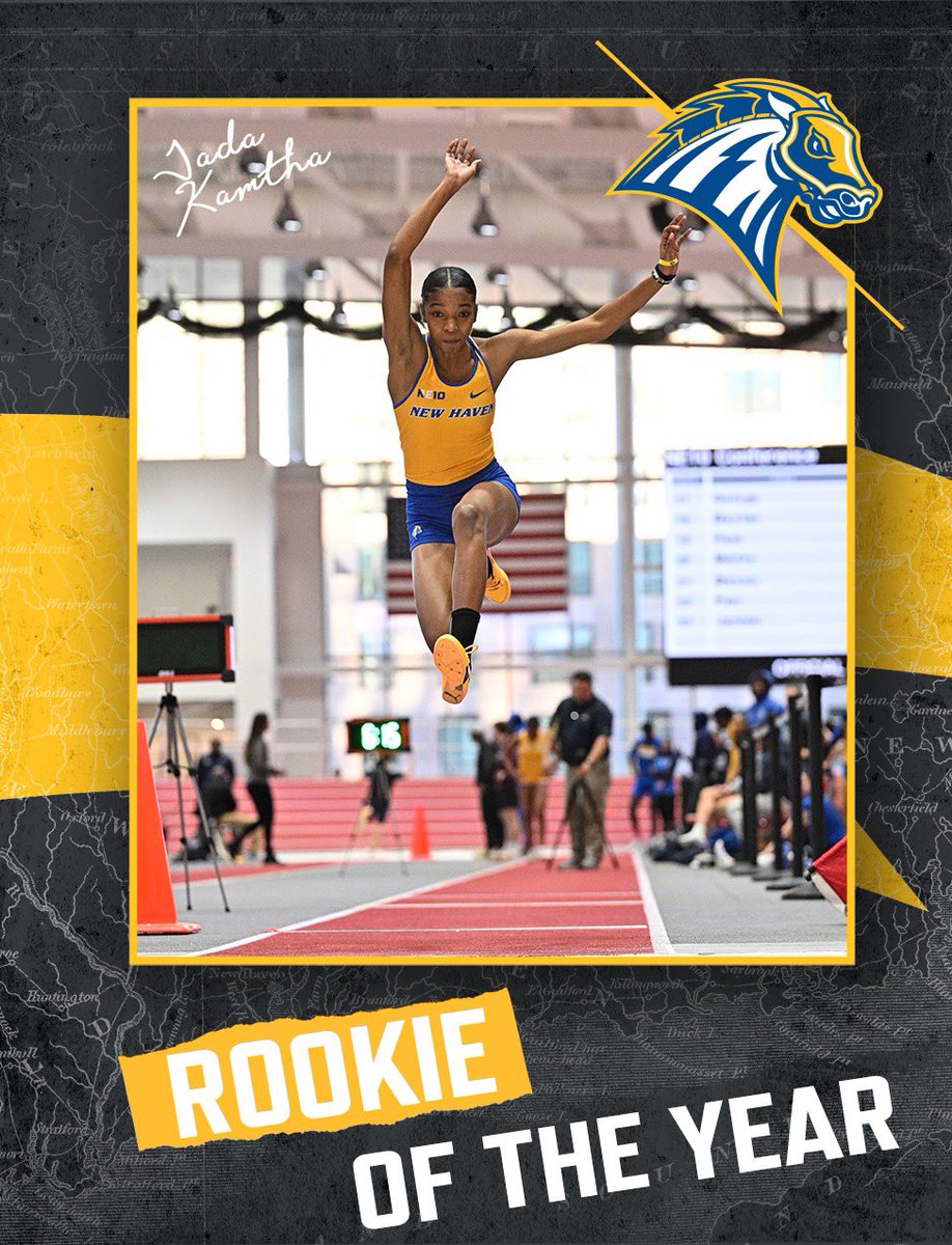 Congratulations to the Female Rookie of The Year from Women’s Track, Jada Kamtha! ⚡️