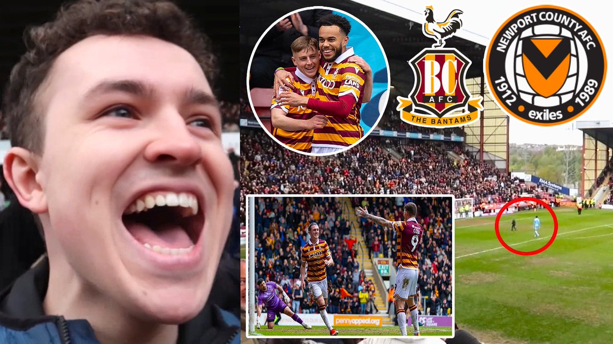 IN CASE YOU MISSED IT!

*FINAL DAY PLAYOFF HEARTBREAK DESPITE DOMINANT WIN - Bradford City 4-1 Newport County Vlog*

Watch Here 👉youtu.be/l5LT1PSoE04?si…

Can We Hit 150 Likes?👍
❤️+♻️Appreciated🙏
#BCAFC #NCAFC #BradfordCity #FA #NewportCounty #Bantams #Exiles #Bradford #Newport