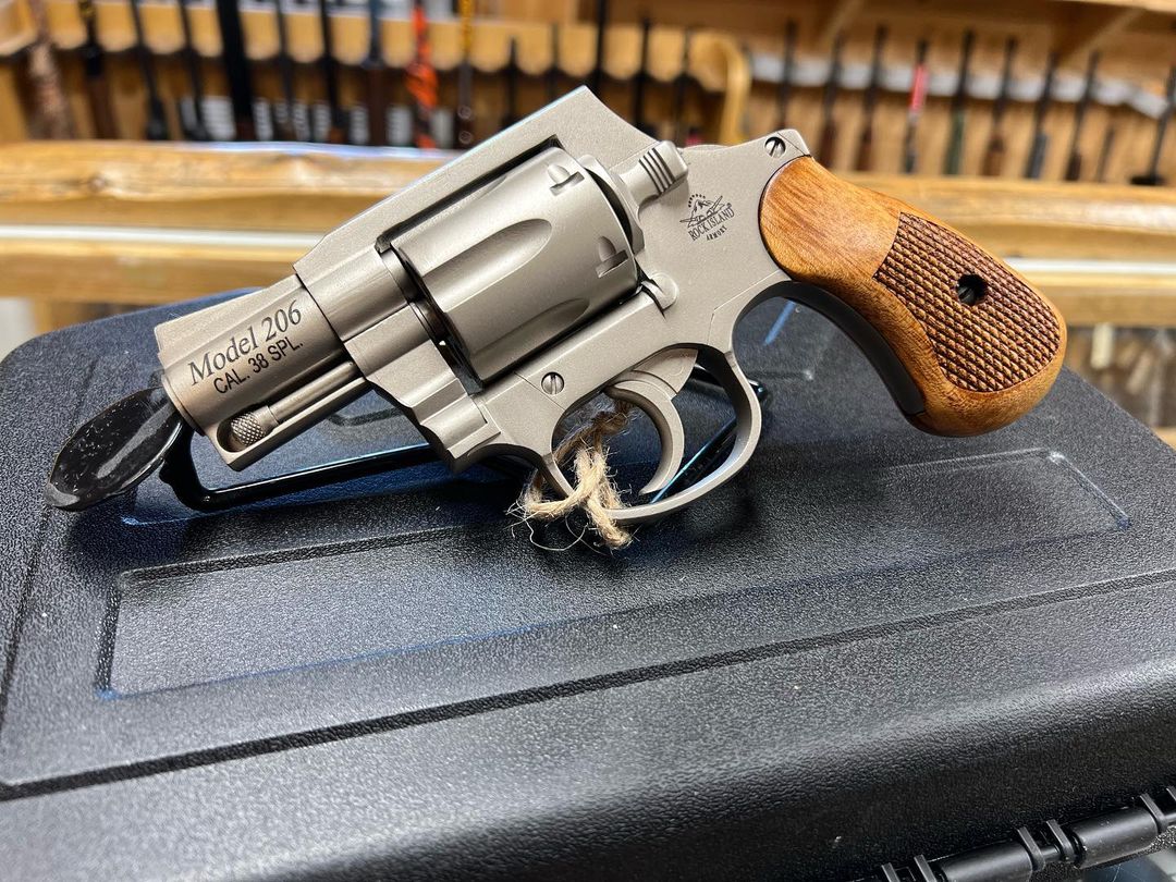 New arrivals!!

RIA M206 38spl Spurless Matte Nickel #rockislandarmory #38special