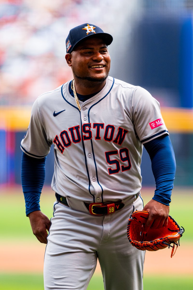 Valdez (3), Verlander (2), Javier (4), Blanco (5) have started half of the #Astros 28 games. Their numbers in 14 starts: 7-0, 1.83 ERA, 83.2 IP Other starters numbers: 0-10, 9.49 ERA, 54 IP *(Brown, France, Arrighetti, Henley) Bullpen: 2-9, 4.95 ERA, 107.1 IP Team: 9-19, 4.92 ERA