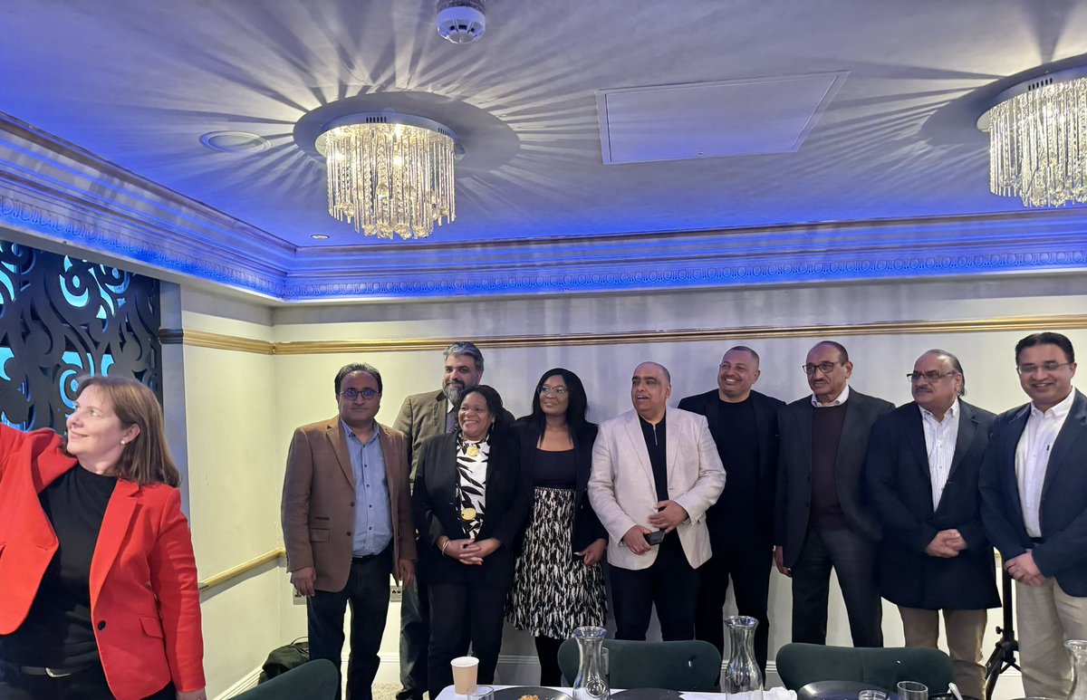 It was a privilege to be invited to a combined D2N2 event hosted by Mr Hassan Ahmed. From business, religious, political & community leaders, we had an opportunity to listen to their priorities, concerns & ambitions. It was an evening of sharing ideas & our plans for the region🌹