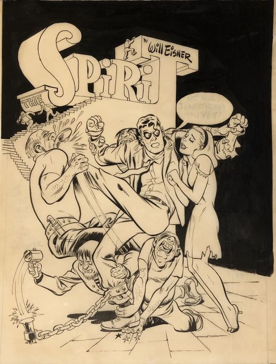 #thespirit artwork by #willeisner