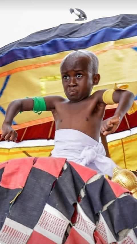 Me after watching Asantehene’s documentary on GTV. Ma kunkon sɛ krokrokoko no…..😂😂 Ahomasuo ne kokotiii 😂