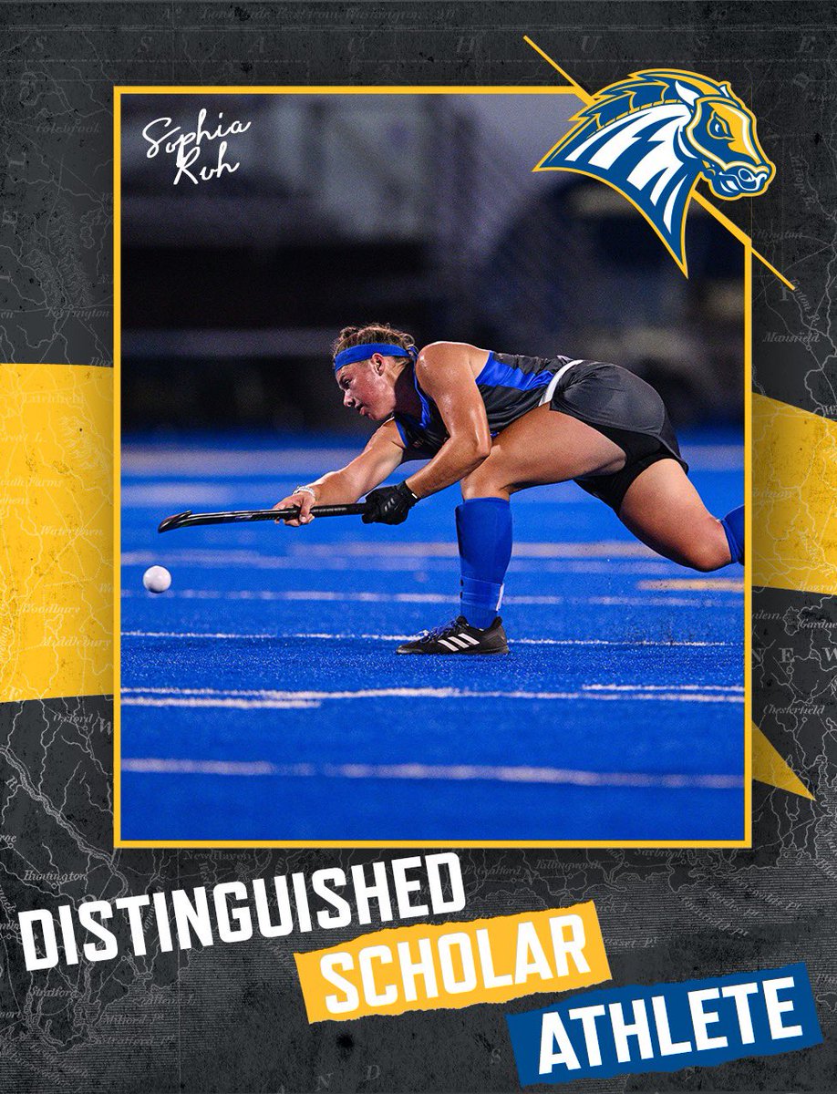 Congratulations to the Female Distinguished Scholar-Athlete from Field Hockey, Sophia Ruh! ⚡️