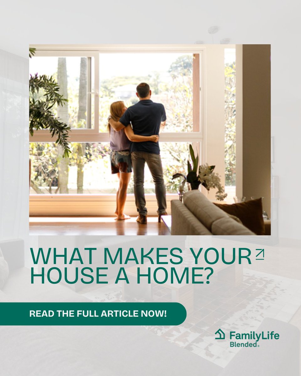 Where do you feel your sense of home? Explore the complexities and find comfort in the shared experiences of others.

Read the full article: zurl.co/Bp32

#FamilyLifeBlended #HouseToHome