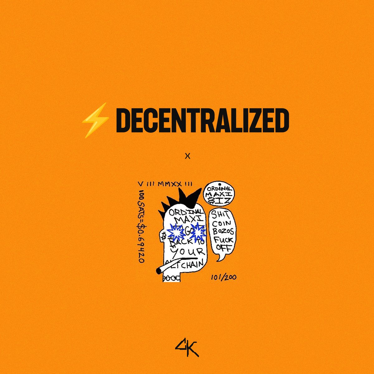 Welcome to ⚡️DECENTRALIZED, @OrdinalMaxiBiz.