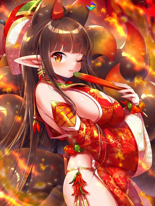 #Gipt さんの #イラスト祭り第二弾 に私も参加させて頂きました。

私の欲しいものは激辛スパイスですっ🌶
ということで激辛地獄の閻魔キツネちゃん描きました🦊
Giptさんの引用元ポストもぜひみてみて&拡散くださいませ〜😌

🔥uruteのウィッシュリスト
https://t.co/aC6Q5XGxGS

#PR 