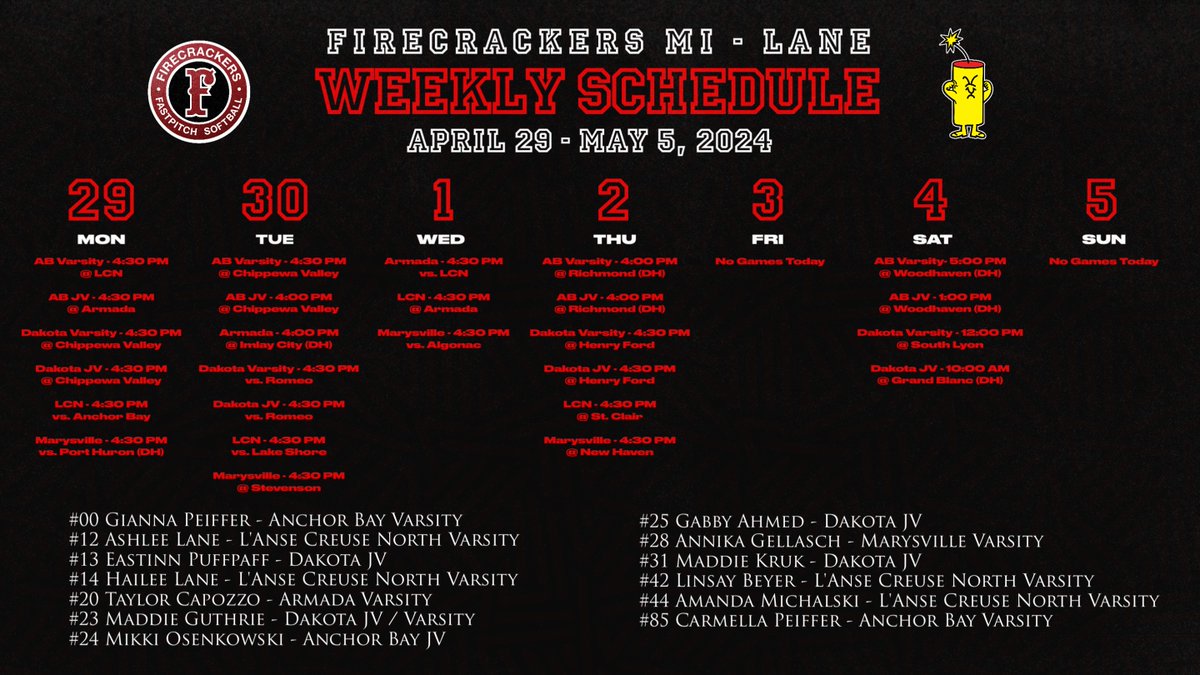 Firecrackers MI - Lane ‘08 tweet media