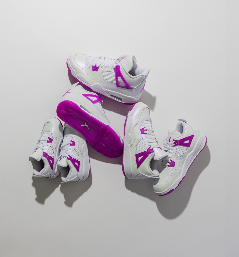 Kids' Air Jordan 4 'Hyper Violet' shoepalace.com/collections/ki…