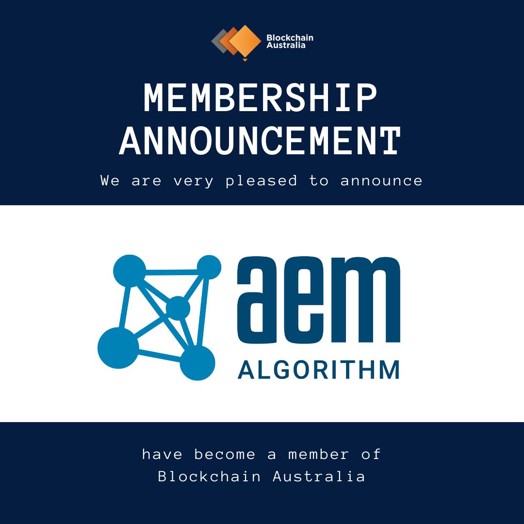 We're very pleased to announce that @AEM_Algorithm has become a member of Blockchain Australia. AEM Algorithm empowers Web3 businesses & accountants with advanced solutions for accurate crypto transaction reporting & financial automation. For details ➡️ aemalgorithm.io
