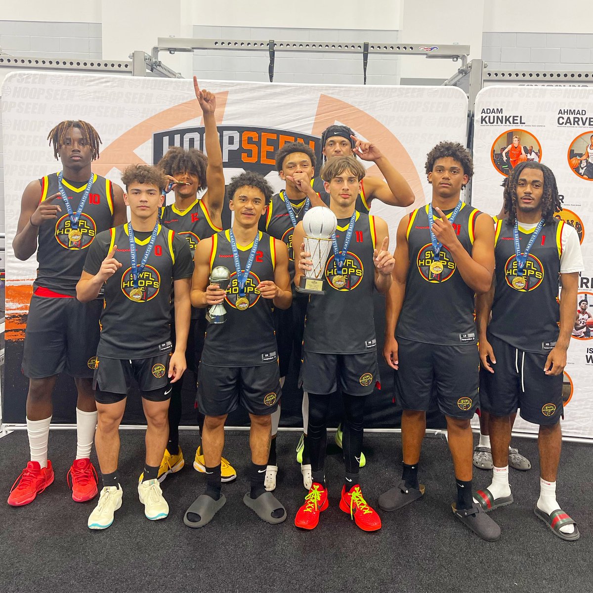 Congrats to the #FLCup Varsity Championship Bracket winners, team @swfl_hoops! 🏆