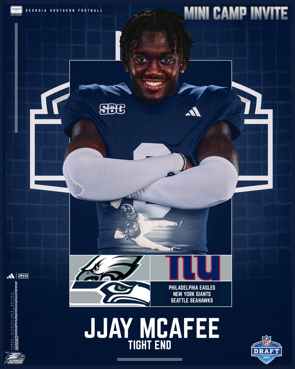 Invites accepted, dates saved 📨 @Eagles @Giants @Seahawks #HailSouthern | @JjayM_12