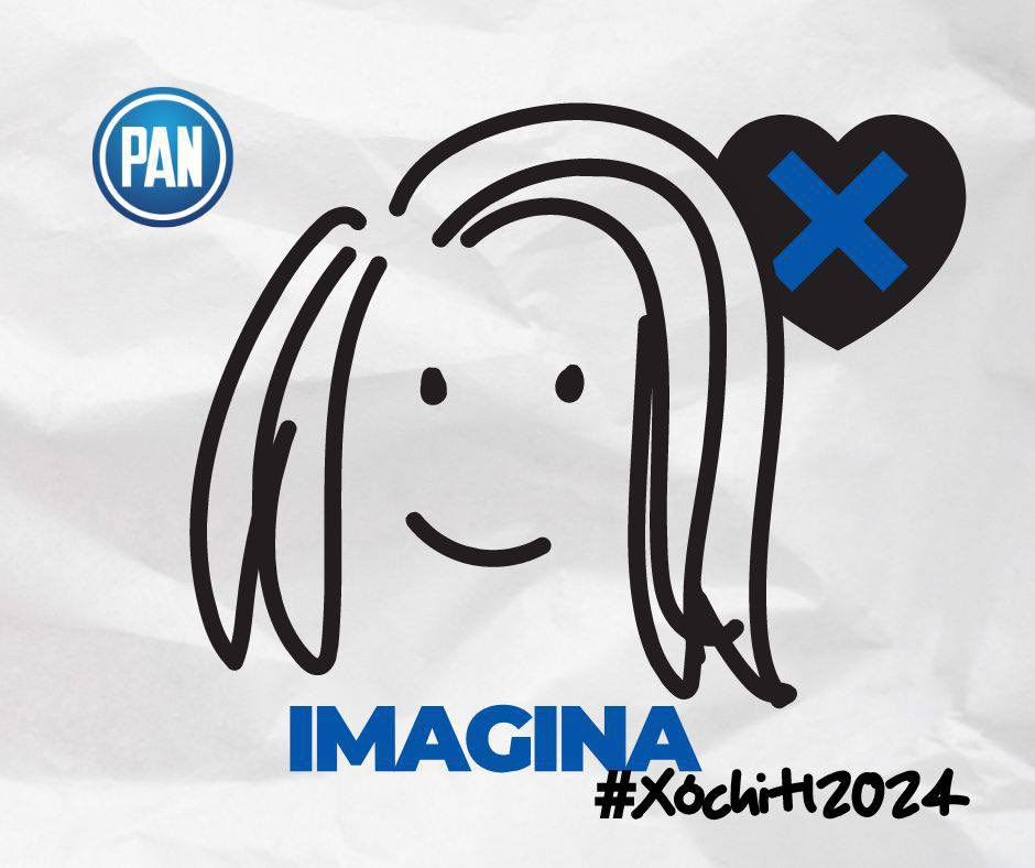 ¡Imaginemos cosas xingonas! @XochitlGalvez ganará el #DebateX🤞🏼 #LlegóLaHora del cambio. #Xóchitl2024