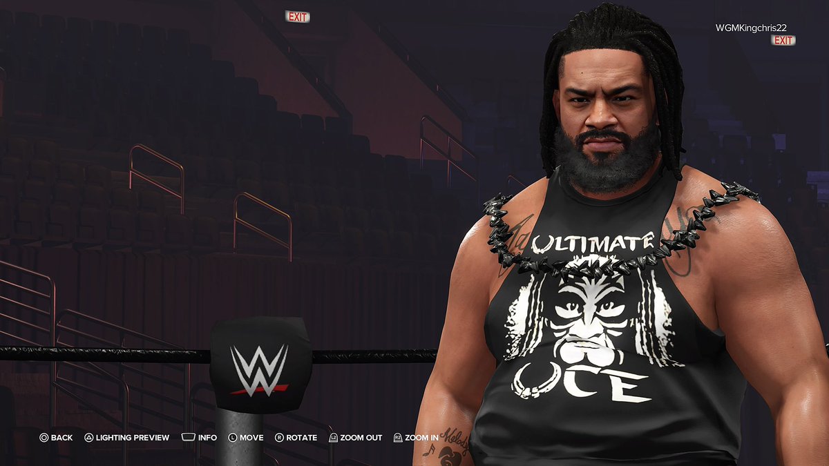 #WWE2K24 WIP.