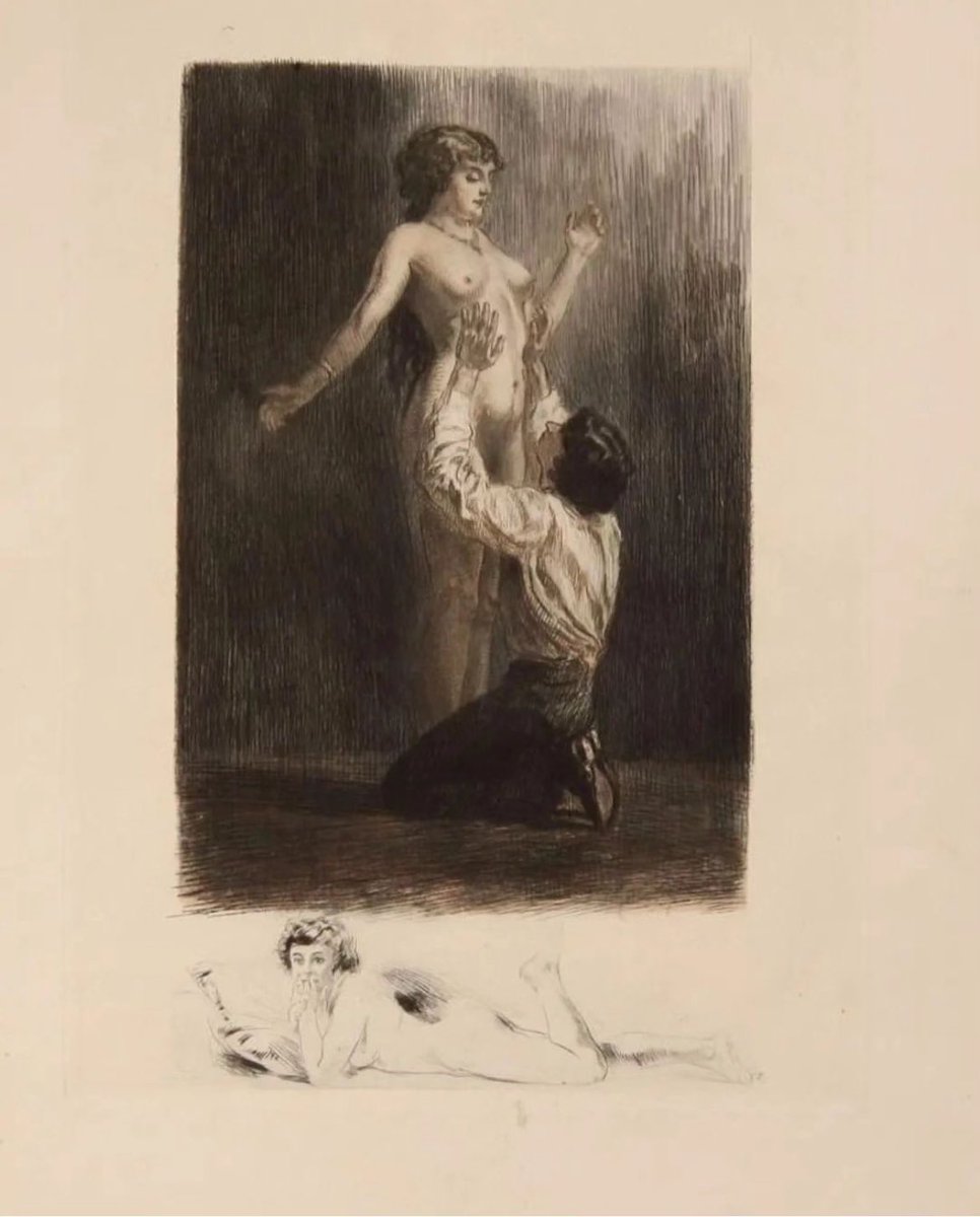 "Worship of the Female-Form" by French artist Alméry Lobel-Riche