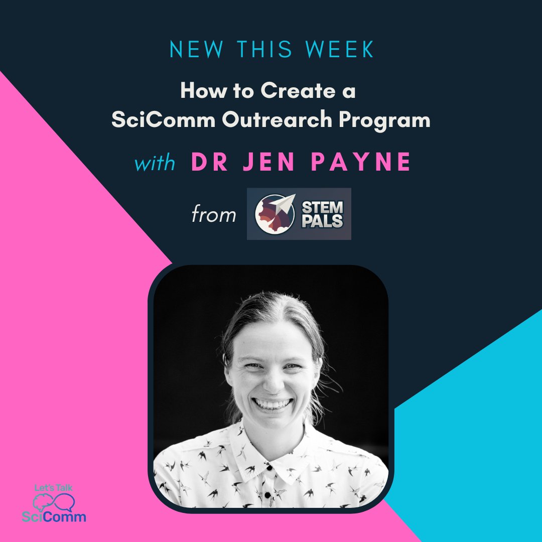 👉 This week we speak with the brilliant <a href="/DrPayne_AMR/">Jenn Payne</a> about her outreach initiative STEMpals.

Jen is a research scientist tackling antimicrobial resistance &amp; an award-winning science communicator who is passionate about real-world STEM in the classroom. 

 Episode out tomorrow!