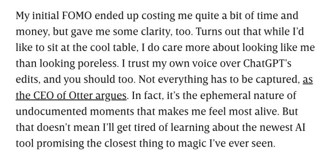 I Tried These AI-Based Productivity Tools. Here&rsquo;s What Happened https://t.co/OXfrHpP8sp https://t.co