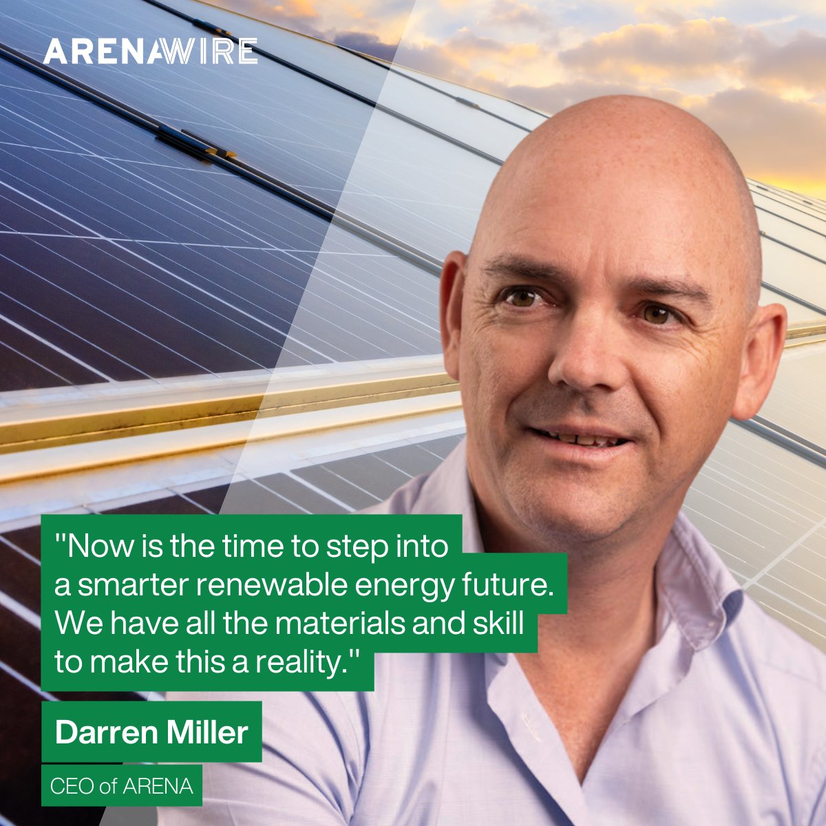 Can and should Australia be delving into manufacturing in the #solar space?

ARENA CEO @darrenhmiller sees domestic solar manufacturing within the bigger energy transition picture, with an opportunity for resilience and self-reliance.

📃Continue reading: arena.gov.au/blog/why-a-bil…
