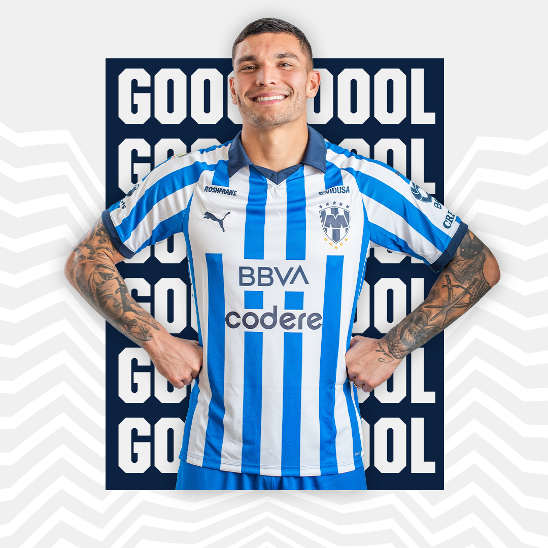 86' ⏱️| Necaxa ⚡1-5🤠Monterrey | ¡SUPERMÁN!🔥🔝¡EL QUINTO FUE CORTESÍA DE @Brvndonv!🇺🇸🫵🏼 ¡VAMOS POR MÁS!🔵⚪