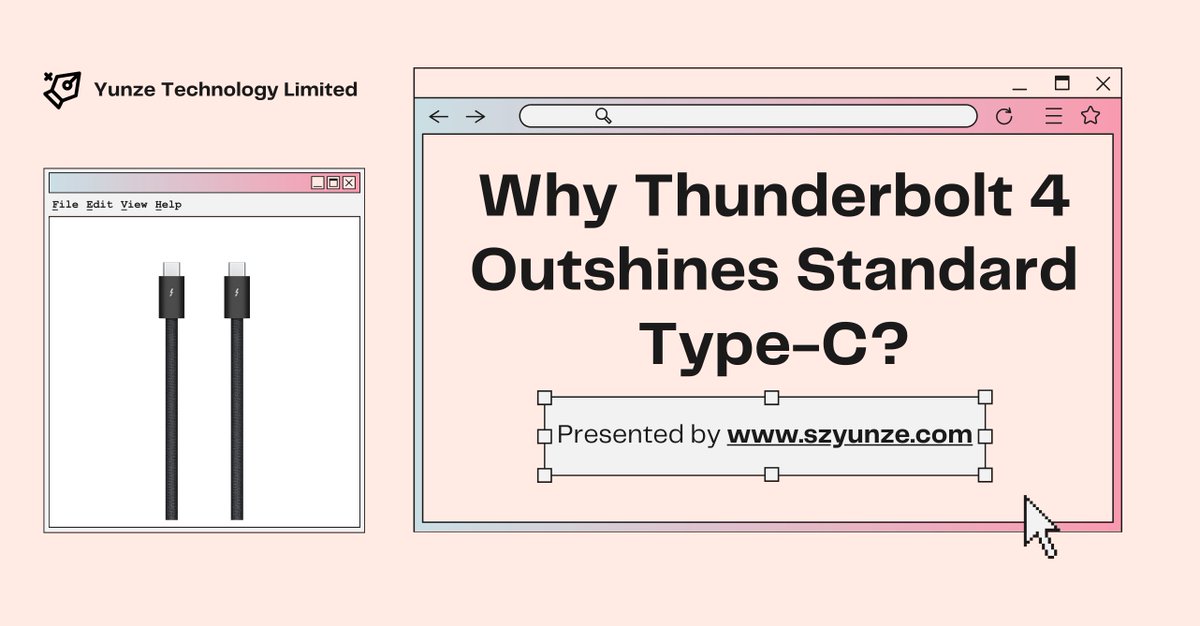 Why Thunderbolt 4 Outshines Standard Type-C

🔗Read the full article: szyunze.com/why-thunderbol…

#Thunderbolt4 #USBTypeC #TechInnovation #ComputerAccessories #DataTransfer #TechNews #DigitalNomads #TechTrends #FutureTech #TechCommunity
