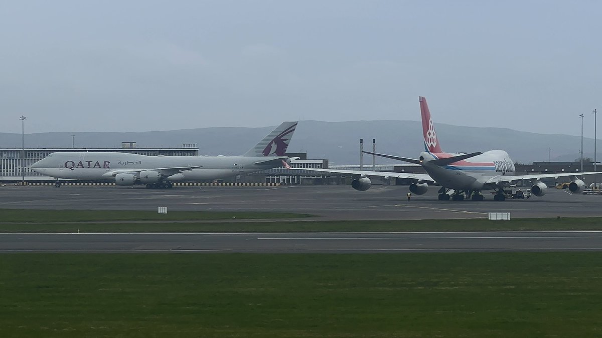 qatar 747 in prestwick 11/4/24

#planes #aviation